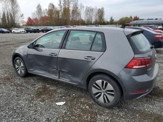 2019 Volkswagen E-GOLF SE