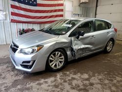 Vehiculos salvage en venta de Copart Cleveland: 2015 Subaru Impreza Premium