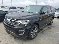 Ford salvage cars for sale: 2020 Ford Expedition King Ranch