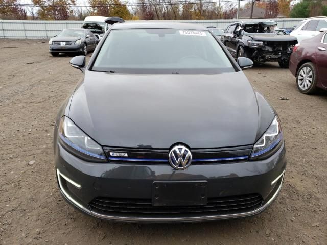 2015 Volkswagen E-GOLF SEL Premium