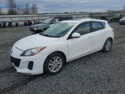 Mazda salvage cars for sale: 2012 Mazda 3 I