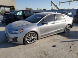 Salvage cars for sale at Kansas City, KS auction: 2020 Ford Fusion SE