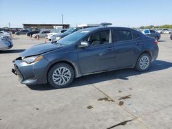 Salvage cars for sale at Grand Prairie, TX auction: 2018 Toyota Corolla L