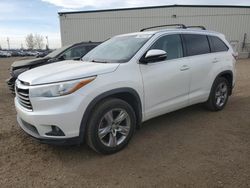 2015 Toyota Highlander Limited en venta en Rocky View County, AB