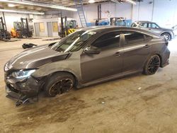 Salvage cars for sale at Wheeling, IL auction: 2019 Honda Civic Sport