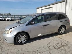 Salvage cars for sale at Lexington, KY auction: 2012 Honda Odyssey LX