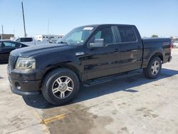 Salvage trucks for sale at Grand Prairie, TX auction: 2007 Ford F150 Supercrew