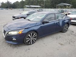 Salvage cars for sale at Savannah, GA auction: 2021 Nissan Altima SR