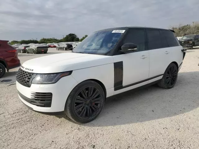 2019 Land Rover Range Rover HSE