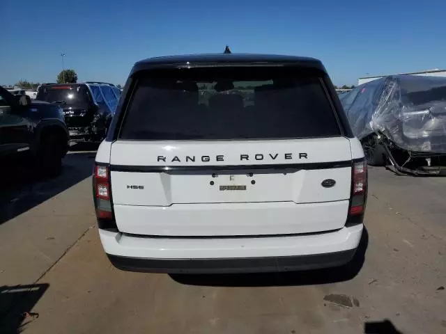 2017 Land Rover Range Rover HSE