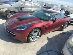 Salvage cars for sale from Copart Arcadia, FL: 2019 Chevrolet Corvette Stingray 2LT