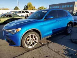 Alfa Romeo salvage cars for sale: 2018 Alfa Romeo Stelvio TI Sport