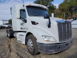 Salvage trucks for sale at Conway, AR auction: 2020 Peterbilt 579