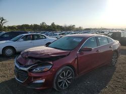 Chevrolet salvage cars for sale: 2021 Chevrolet Malibu RS