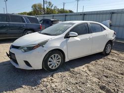 Toyota Corolla salvage cars for sale: 2014 Toyota Corolla L