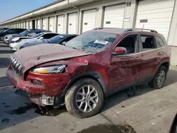 Salvage cars for sale at Louisville, KY auction: 2017 Jeep Cherokee Latitude