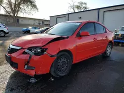 Salvage cars for sale at Albuquerque, NM auction: 2008 Mazda 3 I