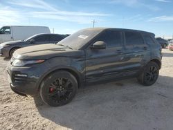 Salvage cars for sale at Andrews, TX auction: 2017 Land Rover Range Rover Evoque SE