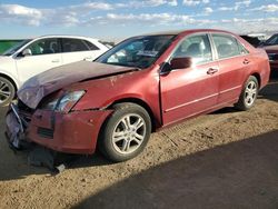 Salvage cars for sale from Copart Brighton, CO: 2007 Honda Accord EX