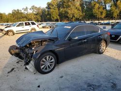 Salvage cars for sale at Ocala, FL auction: 2016 Infiniti Q50 Premium