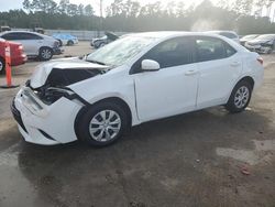 Salvage cars for sale at Harleyville, SC auction: 2015 Toyota Corolla L