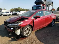 Chevrolet Cruze lt salvage cars for sale: 2019 Chevrolet Cruze LT