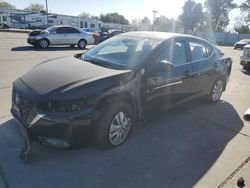 Salvage cars for sale at Sacramento, CA auction: 2024 Nissan Sentra S