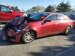 Salvage cars for sale at Moraine, OH auction: 2015 Cadillac CTS Luxury Collection