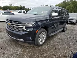 Salvage cars for sale from Copart Midway, FL: 2021 Chevrolet Suburban C1500 Premier