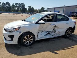 Salvage cars for sale at Longview, TX auction: 2022 KIA Rio LX