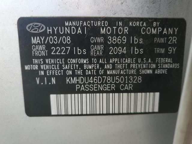 2008 Hyundai Elantra GLS