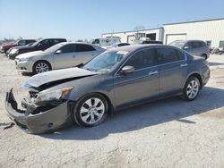 Vehiculos salvage en venta de Copart Kansas City, KS: 2009 Honda Accord EXL