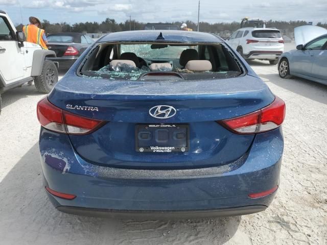 2016 Hyundai Elantra SE