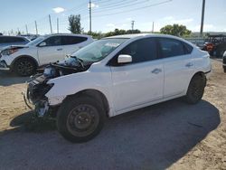 Nissan salvage cars for sale: 2017 Nissan Sentra S