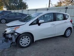 Salvage cars for sale from Copart Moraine, OH: 2016 Nissan Versa Note S