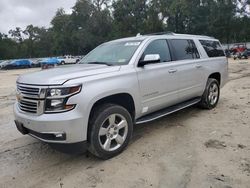 Salvage cars for sale at Ocala, FL auction: 2017 Chevrolet Suburban K1500 Premier