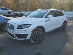 Salvage cars for sale at Glassboro, NJ auction: 2019 Lincoln Nautilus Black Label