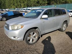 Toyota salvage cars for sale: 2008 Toyota Highlander Sport