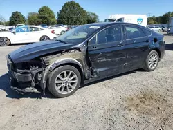 Salvage cars for sale at Mocksville, NC auction: 2017 Ford Fusion SE