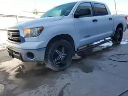 Toyota Tundra Crewmax sr5 salvage cars for sale: 2012 Toyota Tundra Crewmax SR5