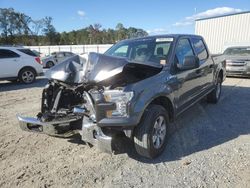 Ford salvage cars for sale: 2017 Ford F150 Supercrew