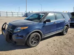 Salvage cars for sale from Copart Greenwood, NE: 2014 Ford Explorer Police Interceptor