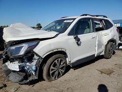 Salvage cars for sale from Copart Woodhaven, MI: 2022 Subaru Forester Limited