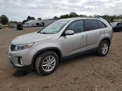 Salvage cars for sale at Hillsborough, NJ auction: 2015 KIA Sorento LX