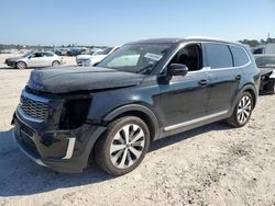 Salvage cars for sale at Houston, TX auction: 2021 KIA Telluride EX