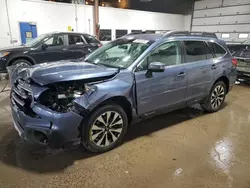 Salvage cars for sale at Blaine, MN auction: 2017 Subaru Outback 3.6R Limited