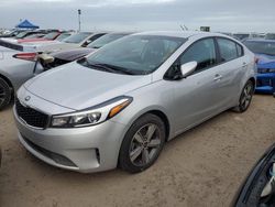 Flood-damaged cars for sale at auction: 2018 KIA Forte LX