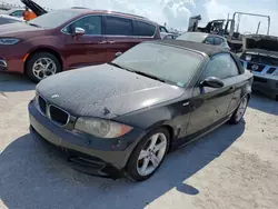 Salvage cars for sale at Riverview, FL auction: 2008 BMW 128 I