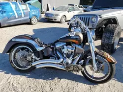 Salvage cars for sale from Copart Midway, FL: 2011 Harley-Davidson FLSTSE2