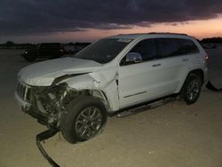 Salvage cars for sale at San Antonio, TX auction: 2014 Jeep Grand Cherokee Limited